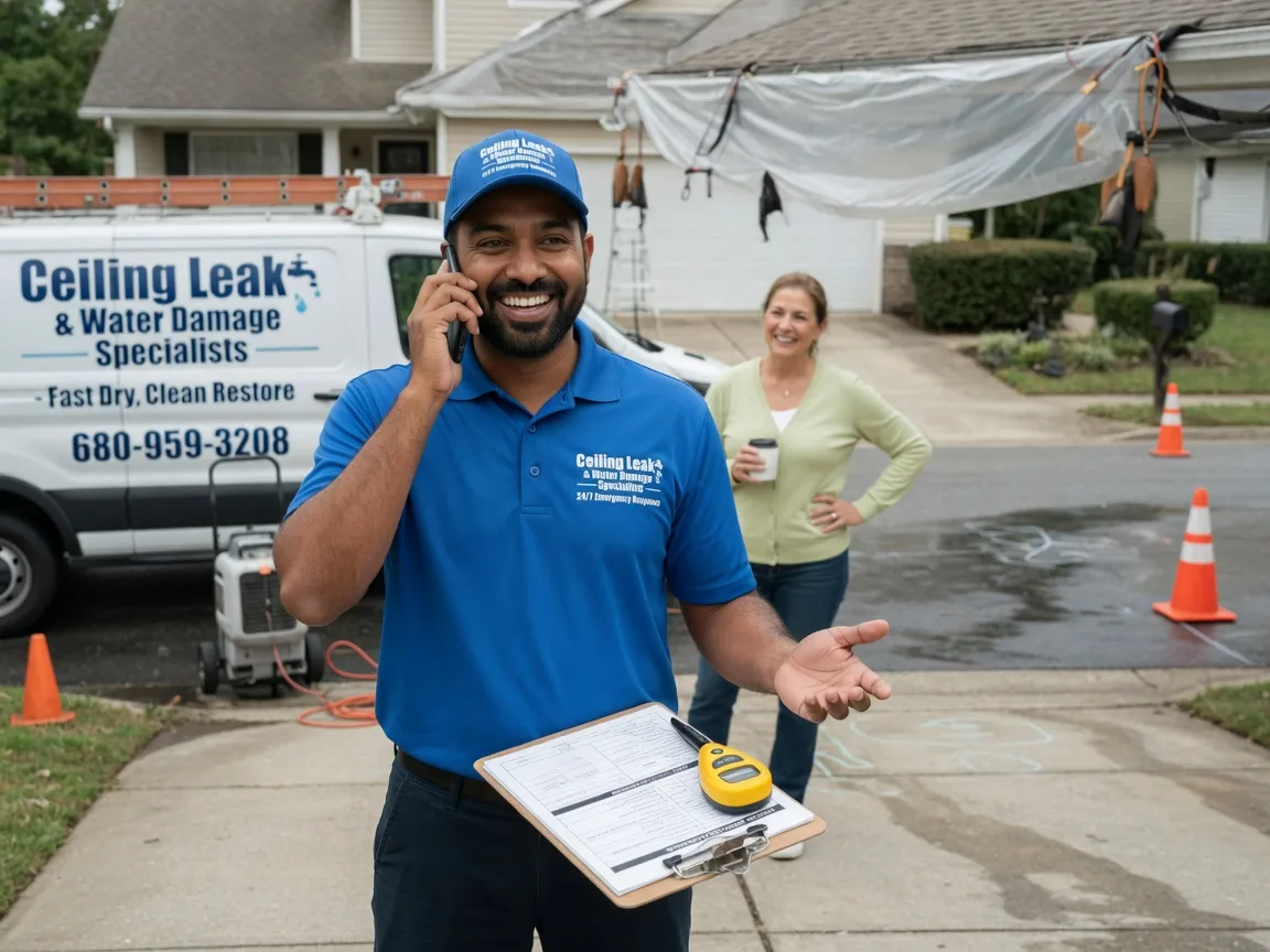 Ceiling Leak Cleanup Munday, TX FAQs